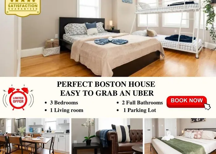558-3 3Br Boston - Modern Nest Near Franklin Park