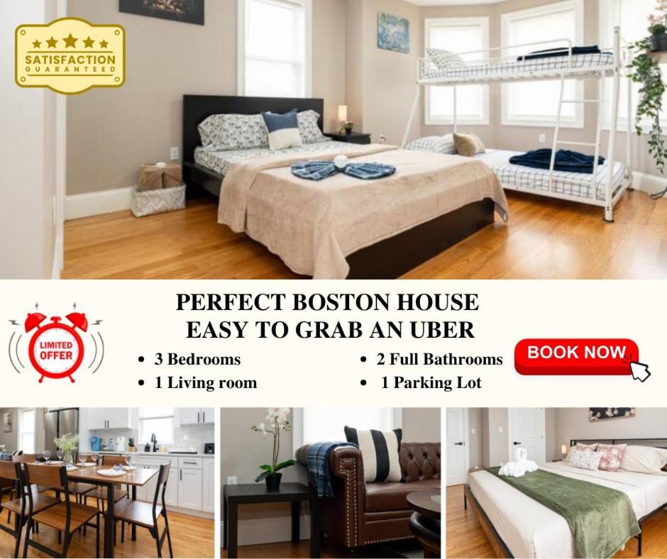 Apartamento 558-3 3br - Modern Nest Near Franklin Park Boston